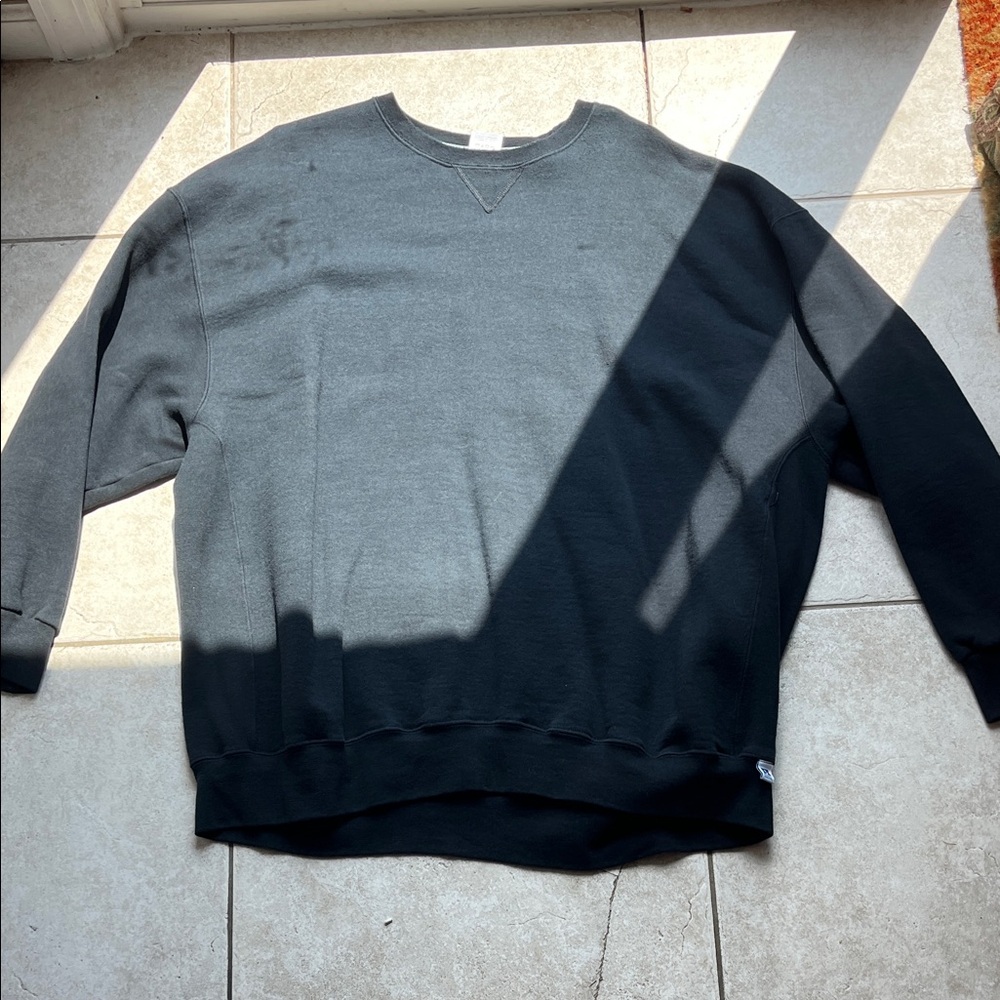 Men's Black Crewneck Sweater